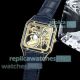 Super Clone Cartier Santos Dumont Yellow Gold Skeleton Dial Blue Strap (7)_th.jpg
